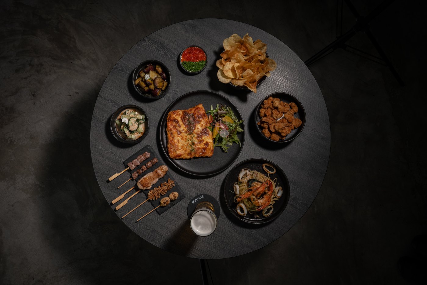 MOTD 餐桌上的料理、意大利面、CHAR 串烧与小食